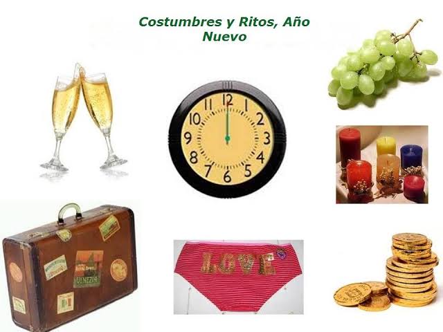 Resultado de imagen para año Nuevo constumbres"