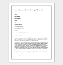 Maybe you would like to learn more about one of these? Request Letter To Principal For Original Certificates Or Documents