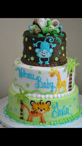 Bizcocho De Baby Shark Para Niño Pin By Jadey Noods On Kids Shower Cakes Jungle Baby Shower Theme Baby Shower Cakes