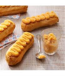 Eclairs A La Mousse De Caramel Au Beurre Sale Caramel Au Beurre Sale Alimentation Eclairs