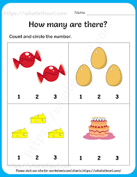 learning to count 1 to 3 worksheets for pre kindergarten your home teacher