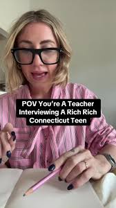 Interviewing a Wealthy Connecticut Teen in Westport