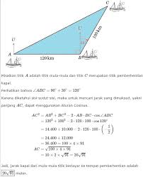 Pada segitiga pqr diketahui besar sudut p = 60°, sudut r = 45° dan panjang p = 8√3. Contoh Soal Aturan Sinus Dan Jawabannya Literatur