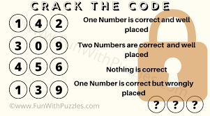 New daily puzzles each and every day! How Do You Solve A 3 Digit Lock Puzzle