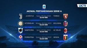 Nonton live streaming rcti online hari ini tanpa buffering untuk semua program dan acara favorit yang tayang setiap hari. Jadwal Liga Italia Live Di Rcti Ada Juventus Vs Torino Sampdoria Vs Ac Milan Inter Vs Bologna Banjarmasin Post