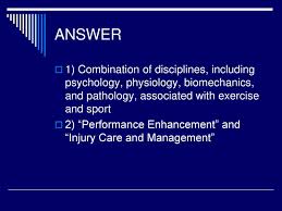 Sports medicine is a branch of medicine that deals with physical fitness and the treatment and prevention of injuries related to sports and exercise. Question Of The Day What Is The Definition Of Sports Medicine And What Are The Two Domains Ppt Download