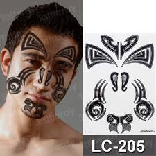 Lion tattoos are popular because they symbolize strength, power, courage, dominance and family. Tribal Tattoo Waterproof Temporary Tattoo Neck Stickers Face Makeup Small Tattoos Men Black Henna Tattoo For Men Boys Body Decal Buy At The Price Of 0 79 In Aliexpress Com Imall Com