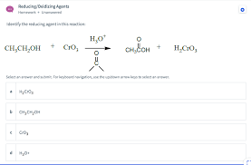 ﻿ sixth form how do you identify oxidising/reducing agent in reaction? Reducing Oxidizing Agents Homework Unanswered Chegg Com