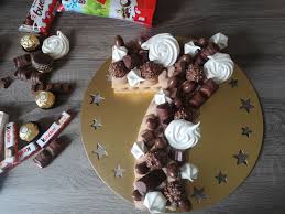 Add the letter/number (s) requested to the notes at checkout. Number Cake Kinder Aux Delices D Aline
