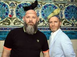 Leaders Of The Belgian Avant Garde Designers Walter Van Bierendonck Left And Dirk Van Saene Fashion Gallery Walter Van Beirendonck Antwerp