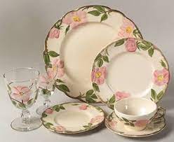 Desert Rose China Pattern Desert Rose By Franciscan Desert Rose Dishes Rose Dishes Franciscan Desert Rose