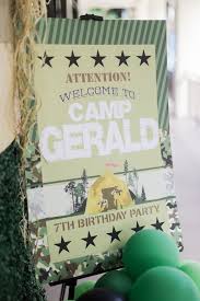 So i decided to make this. Kara S Party Ideas Camouflage Military Themed Birthday Party Kara S Party Ideas