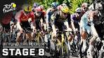Giant day in the green jersey race as Stage 8 lives up to its ... - YouTube