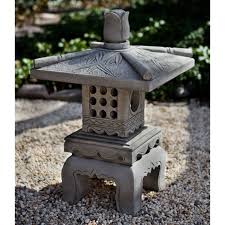 Campania International Bamboo Pagoda Garden Statue Pagoda Garden Japanese Stone Lanterns Japanese Garden Lanterns