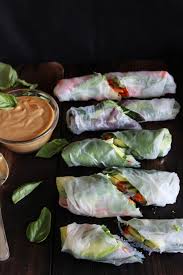 Mix all ingredients together until smooth. This Rawsome Vegan Life Fresh Summer Rolls With Basil Avocado Kale Spicy Garlic Peanut Sauce
