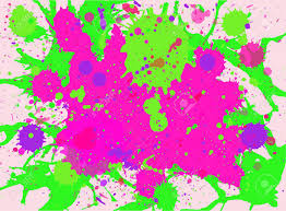 Dying my pink hair neon green. Vibrant Bright Pink And Neon Green Watercolor Paint Artistic Royalty Free Cliparts Vectors And Stock Illustration Image 51547735