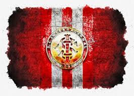 Sport club internacional, (portuguese pronunciation: Internacional Fc Golden Lo Poster Print By Tabysra Displate