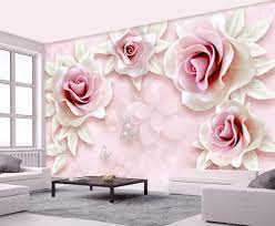 In these page, we also have variety of images available. Wallpaper 3d Mural Embossed Rose Flower Butterfly Decor Wallpapers Bedroom Living Room Tv Background Wall Murals 300cm 210cm Amazon Com