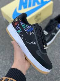 Real vs fake air force 1 cactus jack size tag 1.3 step 3: Travis Scott X Nike Air Force 1 Black Cactus Jack Nike Air Force Nike Air Air Force 1 Outfit
