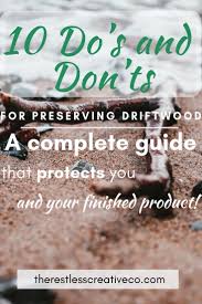 Soak the rinsed driftwood in a diluted bleach solution, (2 cups of bleach per every 1 gallon of water) for 5 days, changing the water every day. Driftwood 10 Do S And Don Ts For Cleaning And Preserving The Right Way Driftwood Diy Driftwood Projects Driftwood Furniture