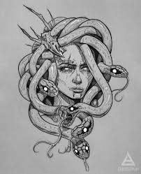 Medusa Tattoo In 2020 Medusa Tattoo Snake Sketch Sketches Did you scroll all this way to get facts about medusa drawings? pinterest