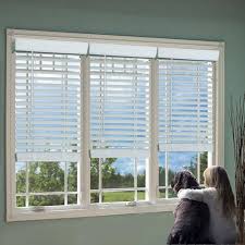 Found It At Joss Main Gavin Cordless Faux Wood Venetian Blinds Faux Wood Blinds White Window Treatments Wood Blinds