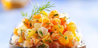 Tartare De Saumon Aux Agrumes Recettes Recette Tartare De Saumon Recette De Tartare Plat Sans Viande