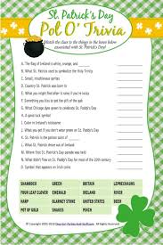 Aug 13, 2016 · the quiz is paused. St Patricks Day Trivia Game Printable Pot O Trivia Quiz St Patrick S Day Quiz St Patrick S Day Games St Patrick S Day Trivia