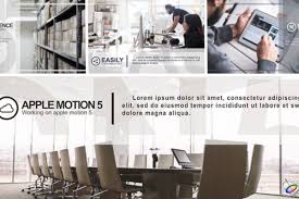 Minimal Corporate Slideshow Apple Motion By Bank508 On Envato Elements Motion Videohive Company Presentation