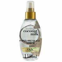 Hair serum can reduce frizz, and add shine, flexibility and strength to your hair.v161640_b01. Buy Ogx Hair Serum Nourishing Coconut Milk Anti Breakage Serum Spray 118ml Online Shop Beauty Personal Care On Carrefour Uae