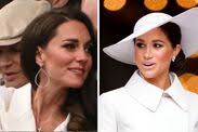 Meghan Markle and Sophie Wessex wear similar dresses a decade apart