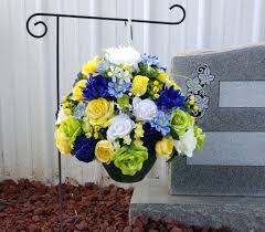 There are times where words aren't enough. Outdoor Artificial Flowers For Graves