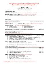 Our professional resume designs are proven to land interviews. Resume For College Undergraduate