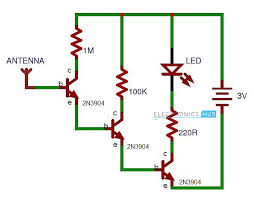 Transistor relay driver circuit with formula and calculations homemade circuit projects. Diy Non Contact Voltage Tester Tested