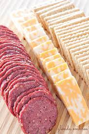 Summer sausage displays a long shelf life without refrigeration and is often used as a component of food for gift baskets along with different cheeses and jams. Homemade Beef Summer Sausage Glenda Embree