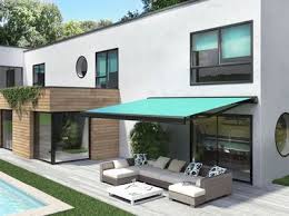 Store Terrasse Exterieur Store Banne Protection Soleil Maison Avec Patio Patio Exterieur Terrasse