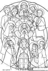 The pack costs money if you want the convenience of getting it as one document, but you can request each month individually for. All Saints Coloring Pages Coloring Home