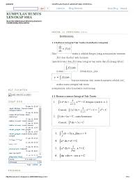 Kumpulan rumus matematika untuk smp sesuai dengan standar kompetensi lulusan ujian nasional tahun pelajaran 2009 pdf free download. Download Kumpulan Rumus Matematika Sma Lengkap Pdf