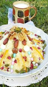 Mesfouf Algerien Couscous Sucres Aux Fruits Secs Gourmandise Assia Couscous Sucre Couscous Gourmandise