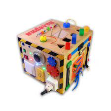 customized wooden toy busy box toddler busy board baby etsy baby activity center infant activities busy boxes