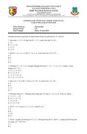 Dengan hadirnya bse mapel matematika smt 2 tingkat sma smk ma kelas 11 ini memudahkan siswa, guru, dan wali murid dalam proses belajar mengajar di sekolah. Pat Matematika Kelas 7