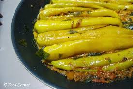 Its a good idea to taste one before you start cooking and adjust the amount of sugar in your brine accordingly. Spicy Banana Pepper Stir Fry Malu Miris Curry Food Corner
