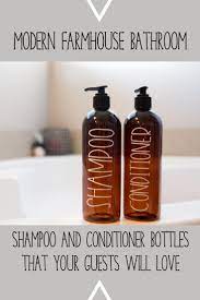 See more ideas about shampoo bottle diy, recycled crafts, shampoo bottles. Decorative Shampoo And Conditioner Bottles Bathroom Storage Pretty Labeled Bottles Reusable Shower Storage Diy Bathroom Shower Accessories Shower Storage