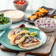 Healthy fish tacos that got raves at my birthday barbecue. Grilled Fish Tacos With Tartare Slaw