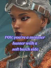 Monster Hunter Character Design: Soft Butch Creation