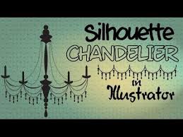 You can draw this skyscraper either separately, or as part of another drawing. Illustrator Draw A Silhouette Chandelier Youtube