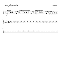 Printable video game pdf score is easy to learn to play. Megalovania Test 2 Sheet Music For French Horn Solo Musescore Com