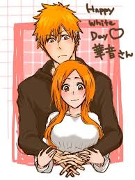 Ichigo And Orihime Bleach Bleach Orihime Bleach Anime Bleach Couples