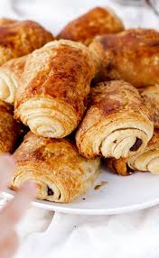 Chocolate Croissant A Family Holiday Tradition Fresh Flavorful Recipe Chocolate Croissant Homemade Pastries Homemade Croissants