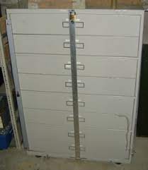 The file cabinet locking bar is available in different lengths, it allows you to lock up filing cabinets with 1 to 5. Outside Bar Locks For Filing Cabinets